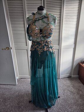 Beautiful Professional Belly Dance Costume from Egypt